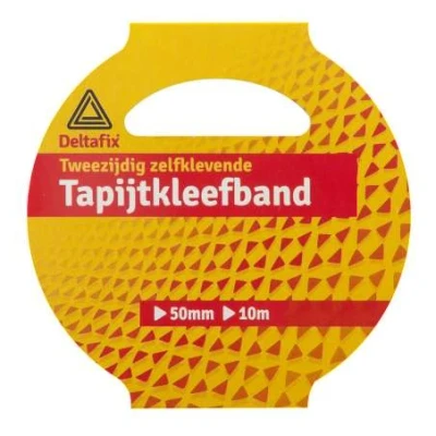 Afbeelding van Deltafix Tapijtkleefband Dubbelzijdig 10m1