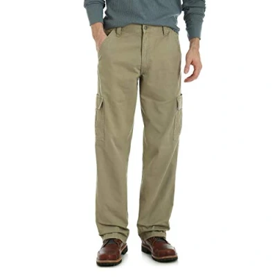 Afbeelding van Wrangler Authentics Heren Casual Broek beige L