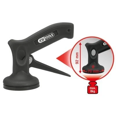 Afbeelding van Eenhand mini zuignap, 8 kg, Ø 70 mm KS Tools 140.1015