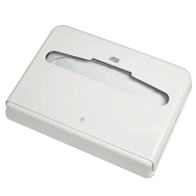 Afbeelding van Tork Toiletbril Afdekhoes Dispenser Kunststof Wit V1 344080