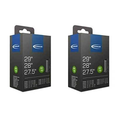 Afbeelding van Schwalbe 2 x AV19 27.5 &quot;28&quot; 29 &quot;MTB Fiets Binnenband 40mm Schraeder Valve