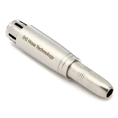 Afbeelding van Hosa GXJ 183, adapter, 1/4 in TRS naar XLR3F
