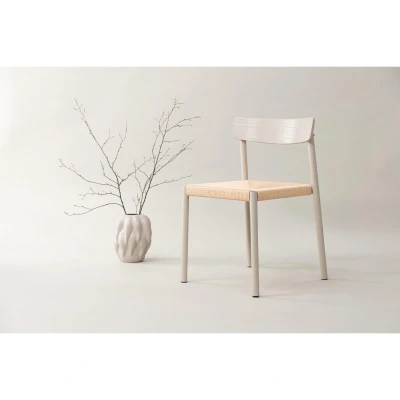 Afbeelding van Svea Niro eetkamerstoel rattan beige Rotan