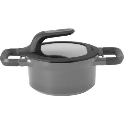 Afbeelding van Kookpot BergHOFF Gem Line Grijs 16 cm