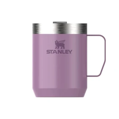 Afbeelding van Stanley Classic Legendary Camp Mug 0.23L Houdt 1 Uur Warm Vacuüm Geïsoleerde Camping Mok BPA Vrij Vaatwasserbestendig Roestvrijstalen Thermosbeker Lilac Gloss