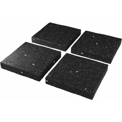 Afbeelding van 4 STUKS Wasmachines XXL Onderleggers Rubberen Pads Trillingsdempers Veilige Standaard voor Droger Meubels en Kasten Luidsprekermat met Schaalwasmat (Set van 15 mm)