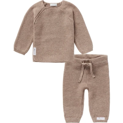 Afbeelding van Noppies Kledingset 2delig Broek Grover Trui Pino Taupe Maat 68