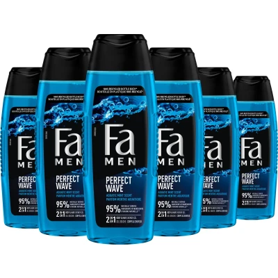 Afbeelding van 6x Fa Perfect Wave Douchegel 250ml kopen? Nu in de aanbieding bij Voordelig