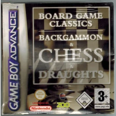Afbeelding van 3 Pack Backgammon/Chess/Draughts