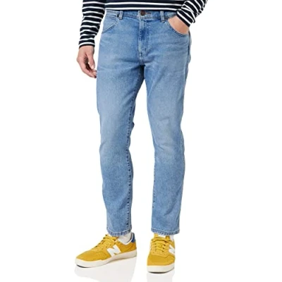 Afbeelding van Wrangler Larston Slim fit jeans, Heren, Maat: 30x30, Cool twist