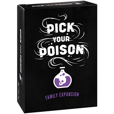 Afbeelding van Pick Your Poison Party Game Family Expansion 100 New Cards for The “What Would You Rather Do? All Ages Kids, Adults and Families, Great Halloween or Night with Friends