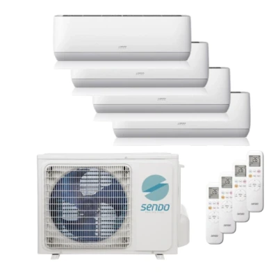 Afbeelding van Sendo AEOLOS airco Multi split set 2 x 2.5 kW + 3.5