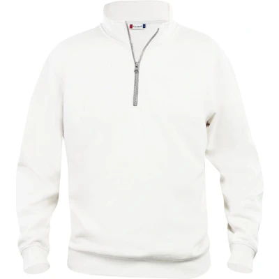 Afbeelding van Clique Basic Half Zip 021033 Wit 4XL