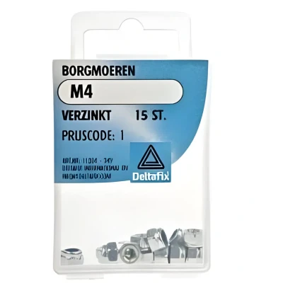 Afbeelding van Deltafix Borgmoeren M4 15 stuks