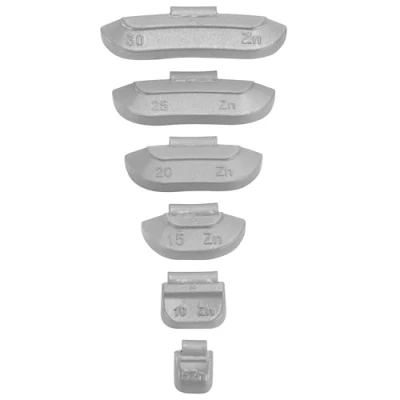 Afbeelding van HASKYY 225 stuks slaggewichten voor stalen velgen // 50 x 5 g, 10 15 g 25 20 en 30