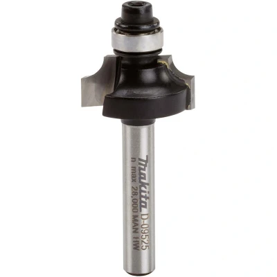 Afbeelding van Makita Accessoires Kwartrondfrees+lag. HM R4 S6 D 09525