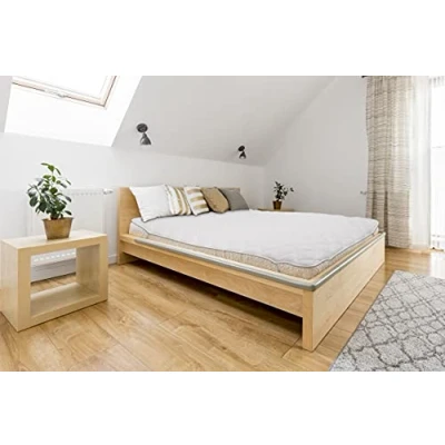 Afbeelding van Abeil 15000001812 Rollbare matras, polyester, wit, 140 x 200 cm