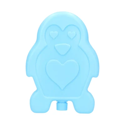 Afbeelding van Coolpets Ice Penguin Koelschijf Kooi Accessoire 21x12x4 cm Lichtblauw