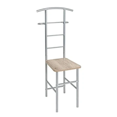 Afbeelding van HAKU Möbel Valet, MDF, aluminium, eikenhout San Remo, B 46 x D H 109 cm