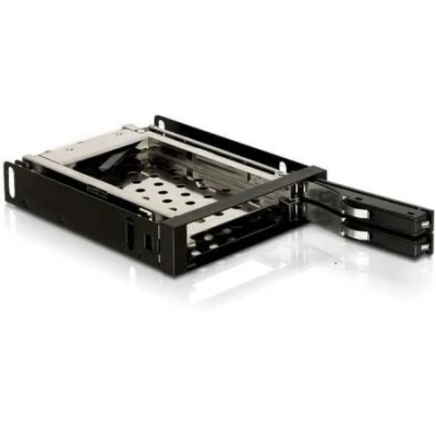 Afbeelding van SATA 3½ &gt; 2x2½ HDD verwijderbaar frame Delock