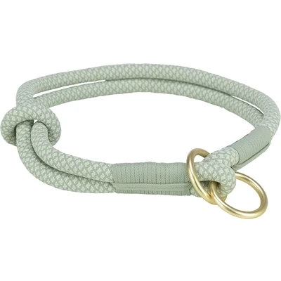 Afbeelding van Trixie Halsband Hond Soft Half Slip Saliegroen / Mint 45X1 CM