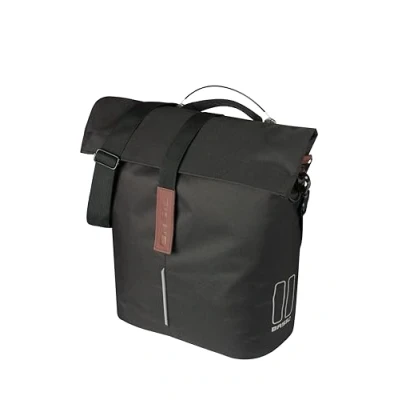 Afbeelding van Basil Shopper City MIK studs 14 16l zwart
