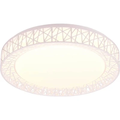 Afbeelding van REALITY CLUSTER Plafondlamp Wit incl. 1x SMD 40W Geintegreerde dimmer Nachtlamp Memory functie