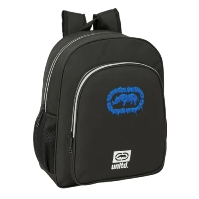 Afbeelding van Schoolrugzak Eckō Unltd. Worldwide Zwart 32 x 38 12 cm