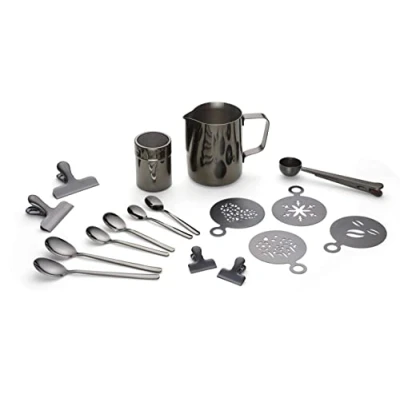 Afbeelding van ECHTWERK Koffie accessoireset, barista stijl (600ml, Zwart)