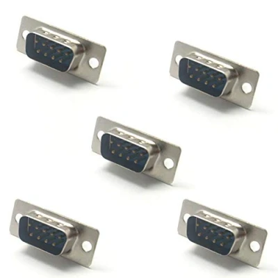 Afbeelding van S SIENOC RS232 Adapter Gender Changer DB9 Soldeertype Mannelijk Vervangende Converter x5