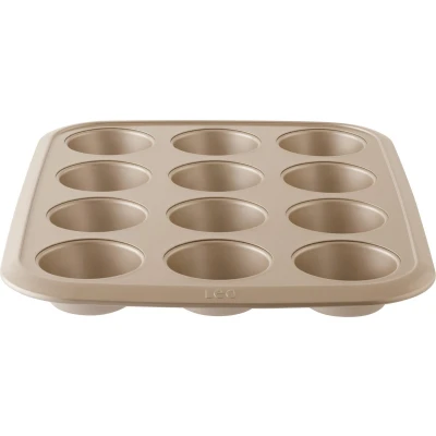 Afbeelding van Cupcakevorm BergHOFF Leo Line Balance voor 12 Stuks 46,5 x 35 cm