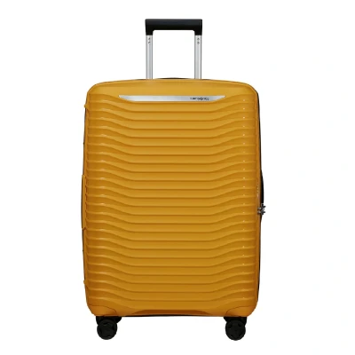 Afbeelding van Samsonite Upscape Spinner 75 Expandable yellow Harde Koffer