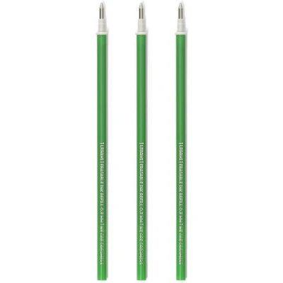 Afbeelding van Legami Erasable Pen Refills 3 Stuks Groen Navulling