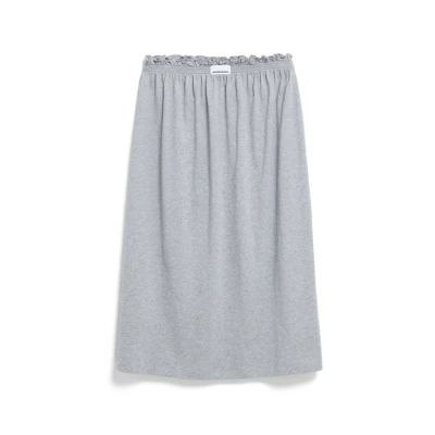 Afbeelding van Armedangels Merlaa Alijn rok, Dames, Maat: Large, Silver melange