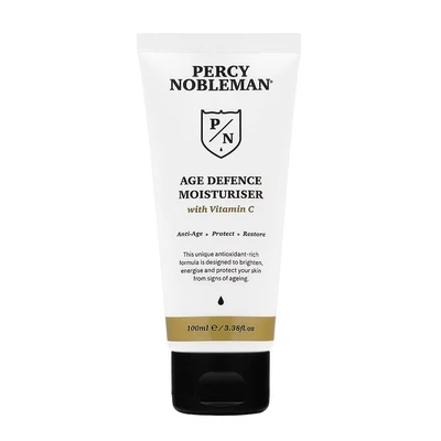 Afbeelding van Percy Nobleman AGE Defence Moisturizer WITH Vitamin C Dagcrème, Heren, Maat: 100 ml,
