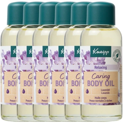 Afbeelding van 6x Kneipp Caring Huidolie Lavendel 100 ml