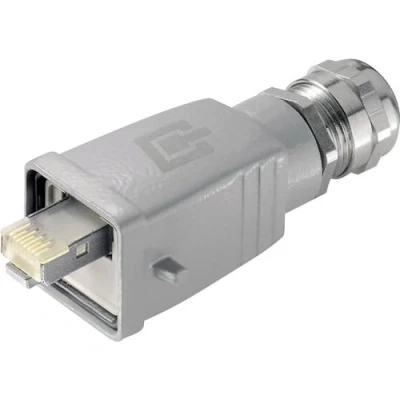 Afbeelding van Telegärtner J80026A0018 RJ45 stekker, grijs
