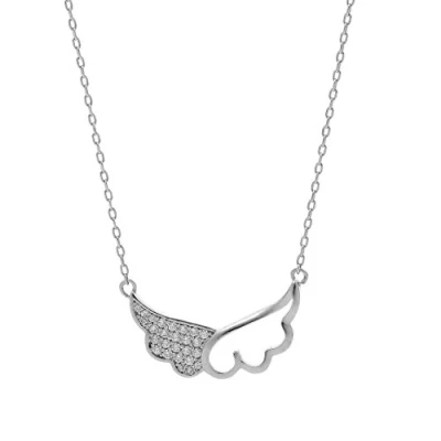 Afbeelding van Orphelia ZK 7328 Ketting Zilver 925 Zirkonia 42 cm