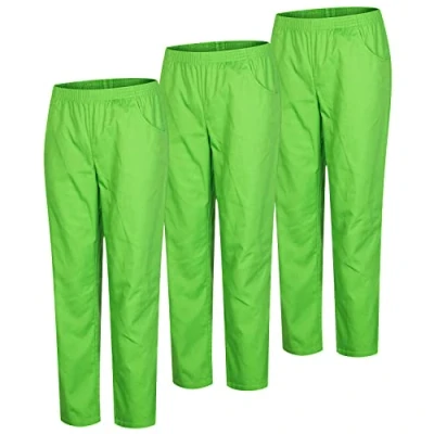 Afbeelding van MISEMIYA Verpakking van 3 stuks UNISEX SANITAIR BROEK MEDISCHE Uniformen Werkbroek Ref. 8312 * stuks, Appelgroen 21, 3XL