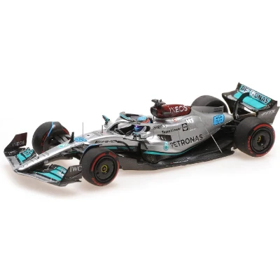 Afbeelding van Mercedes AMG Petronas F1 Team W13 E Perf. #63 Pole Hungarian GP 2022 1:43 Minichamps