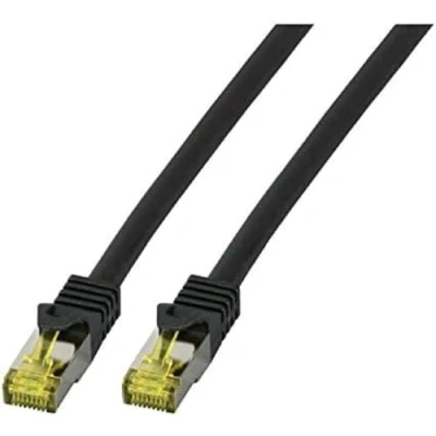 Afbeelding van CAT6a sFTP netwerkkabel 0.5 meter Zwart