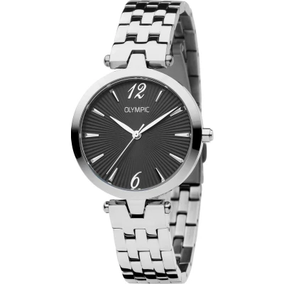 Afbeelding van Olympic OL88DSS010 Sorrento Horloge Staal Zilverkleurig 32mm