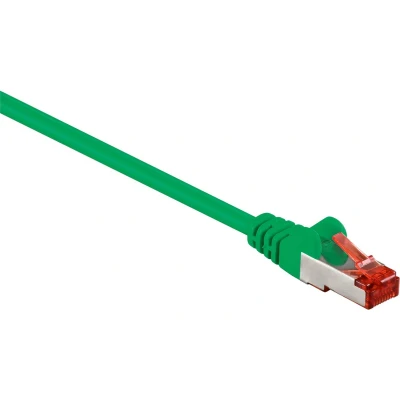 Afbeelding van S/FTP CAT6 Gigabit netwerkkabel / groen LSZH 50 meter