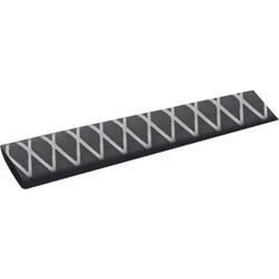 Afbeelding van TRU COMPONENTS 1572155 Krimpkous zonder lijm Zwart 45 mm 22.50 Krimpverhouding:2:1 1 m