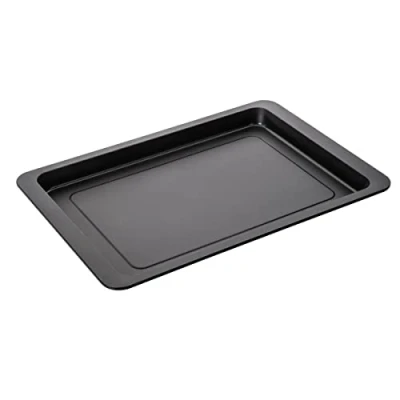 Afbeelding van vierkante Pizzabak 26 x 37 cm Zwart