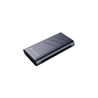 Afbeelding van Verbatim TurboMetal SSD USB4 1TB USB Type C Gen 2x2 Zilver