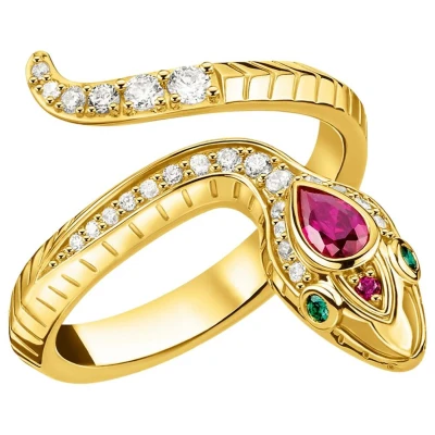 Afbeelding van Thomas Sabo Unisex Ring zirconia TR2304 488 7 48