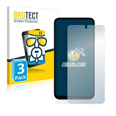 Afbeelding van BROTECT Screenprotector voor Motorola Moto G31 Folie Beschermfolie Beschermglas transparant (3 Stuks)