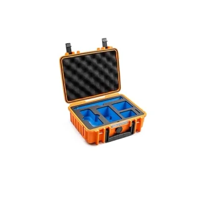 Afbeelding van B &amp; W International Transportkoffer action.case PP.41.InstaX4 4.1 l (b x h d) 270 215 105 mm Oranje PP.41.O.InstaX4