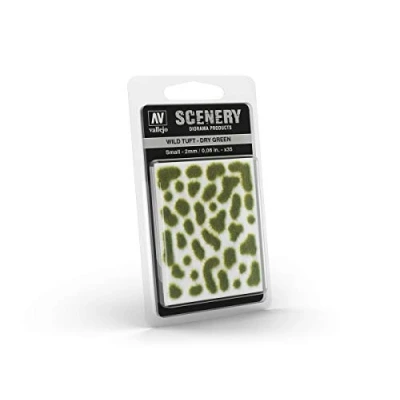 Afbeelding van Vallejo Scenery val SC 401 Wild Tuft Dry Green (S)